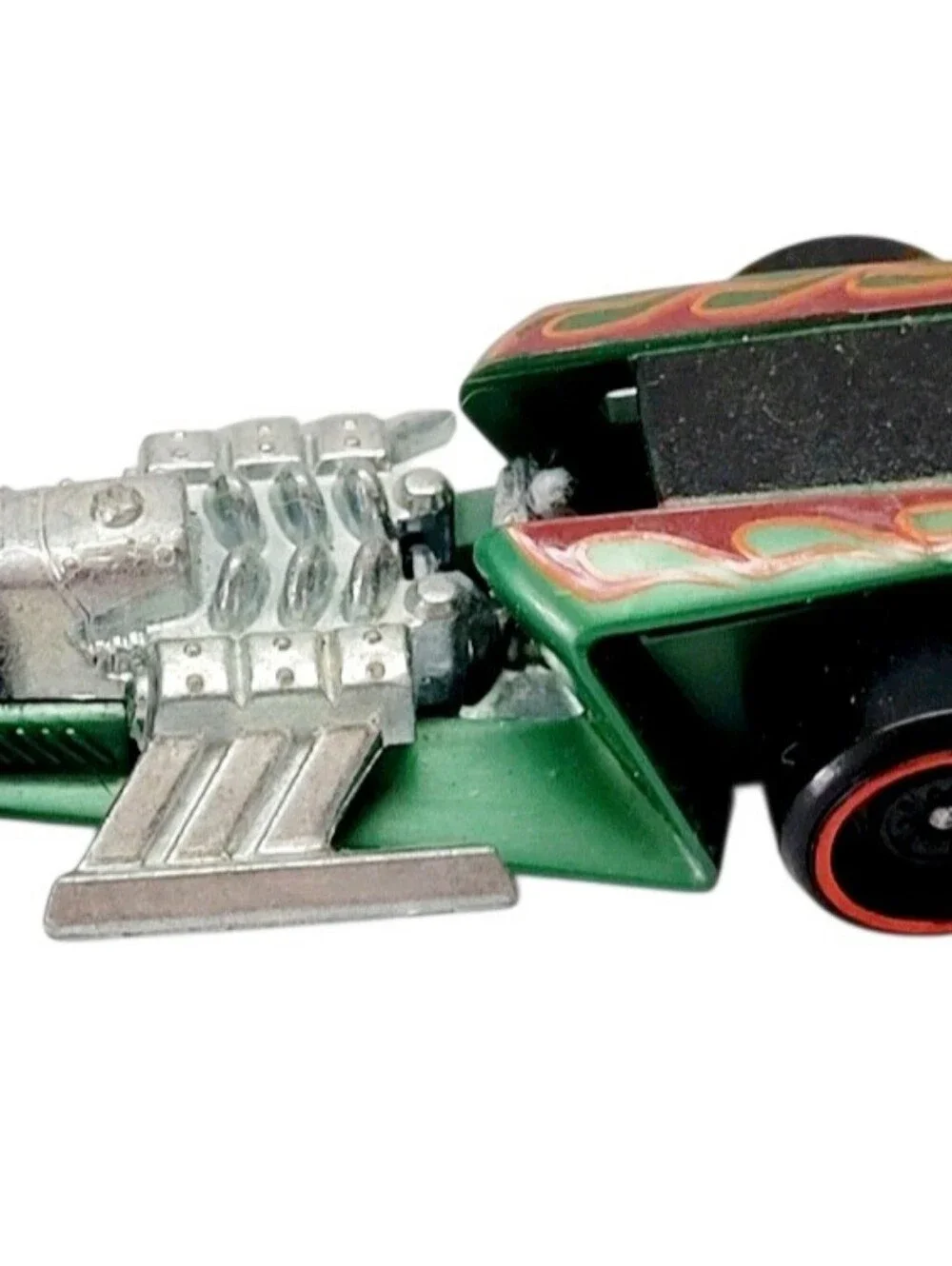 2015 Hot Wheels Green Z-Rod #166, Rod Squad Series 10/10 Die-Cast 1:64 Scale Toy